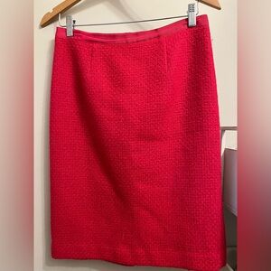 Boden PINK Fuchsia Wool Blend Pencil Skirt – Classic & Tailored - Sz 6R EUC